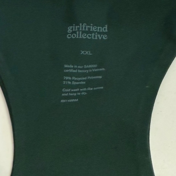 Girlfriend Collective l NWOT Terrace Paloma Racerback Bra XXL - Picture 7 of 8